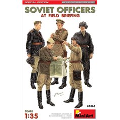 Mini Art 1:35 SOVIET OFFICERS AT FIELD BRIEFING - SPECIAL EDITION
