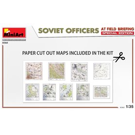 Mini Art 35365 Soviet Officers at field briefing SE