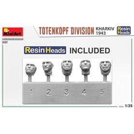 Mini Art 1:35 TOTENKPF DIVISION KHARKOV - RESIN HEAD