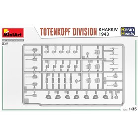 Mini Art 1:35 TOTENKPF DIVISION KHARKOV - RESIN HEAD