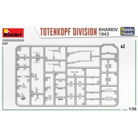 Mini Art 1:35 TOTENKPF DIVISION KHARKOV - RESIN HEAD
