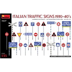 Mini Art 1:35 ITALIAN TRAFFIC SIGNS 1930-40S