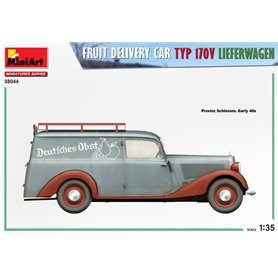 Mini Art 1:35 FRUIT DELIVERY VAN TYP 170V LIEFERWAGEN