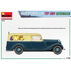 Mini Art 1:35 FRUIT DELIVERY VAN TYP 170V LIEFERWAGEN