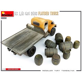 Mini Art 1:35 US 1.5T 4X4 G506 FLATTED TRUCK