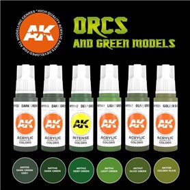 AK Interactive ORCS AND GREEN CREATURES SET