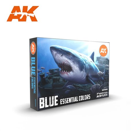 AK Interactive BLUE UNIFORM COLORS 3G