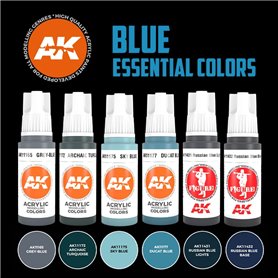AK Interactive BLUE UNIFORM COLORS 3G