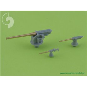 Master 1:350 Lufy 152mm, 75mm, 47mm do Varyag (1899) - 12szt. + 12szt. + 9szt.