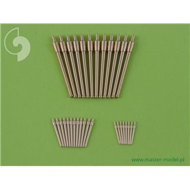 Master 1:350 Lufy 152mm, 75mm, 47mm do Varyag (1899) - 12szt. + 12szt. + 9szt.
