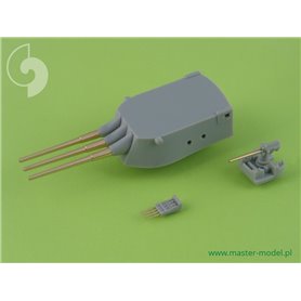 Master 1:350 Lufy 203mm, 127mm, 28mm do USS San Francisco (1942) - 9szt. + 8szt. + 16szt.