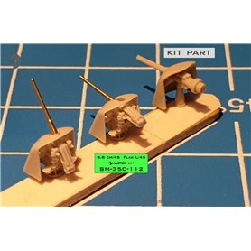 Master 1:350 Niemieckie działo 88cm/45 Flak L/45 - 4szt.
