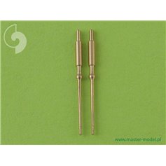 Master 1:350 Metal gun barrels OTO-Melara 76 mm/62 - 2pcs. 