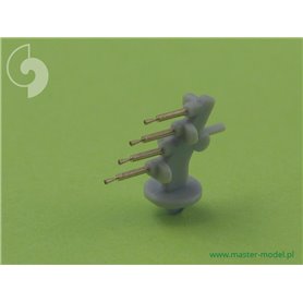 Master 1:350 Lufy brytyjskich Vickers .50 cal - standardowe brytyjskie lekkie uzbrojenie p.lot. - 20szt.