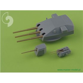 Master 1:350 Lufy 280mm, 150mm, 105mm do Admiral Graf Spee - 6szt. + 8szt. + 6szt.