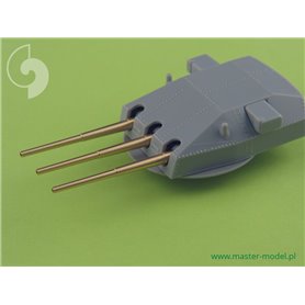 Master 1:350 Lufy 280mm, 150mm, 105mm do Admiral Graf Spee - 6szt. + 8szt. + 6szt.