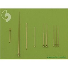 Master 1:350 Antennas, masts and metal gun barrels Mk110 (Bofors) 57mm/70 for Independence (LCS-2, LCS-4) 