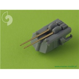 Master 1:350 Lufy 280mm, 150mm, 105mm - wersja do wież bez osłon podmuchowych do Scharnhorst - 9szt. + 12szt. + 14szt.