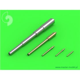 Master 1:350 Lufy 305mm, 152mm, 75mm, 45mm, 37mm do Tsesarevich (1904) - 4szt. + 12szt. + 18szt. + 14szt. + 10szt.