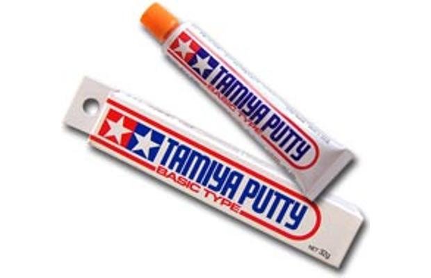 TAMIYA Putty 3Assort Pack Set Basic/White/Polyester Modeling Putty for  Plastic