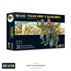 Bolt Action ITALIAN ARMY AND BLACKSHIRTS