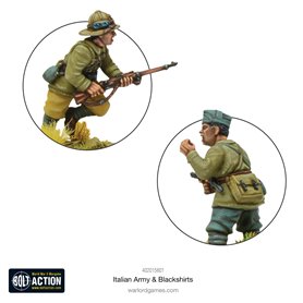 Bolt Action Italian Army & Blackshirts plastic boxed set