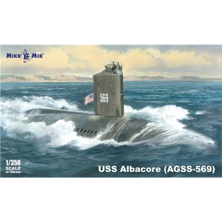 Mikromir 1:350 USS Albacore (AGSS-569)