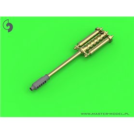 Master 1:32 Lufa działka M230 - 30mm, Rurki Pitota i antena do AH-64 Apache 