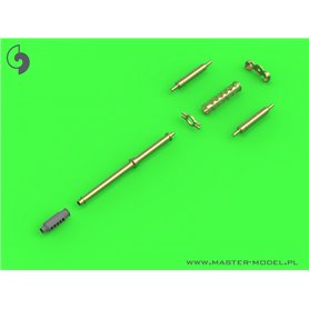 Master 1:32 Lufa działka M230 - 30mm, Rurki Pitota i antena do AH-64 Apache 