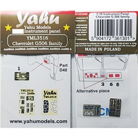 Yahu Models 1:35 Chevrolet G506 family / G7107 (ICM