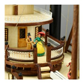Artesania Latina 1:80 Figurki DO KING OF THE MISSISSIPPI - 18szt.