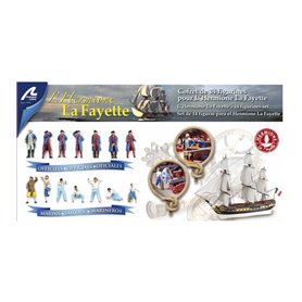 Artesania Latina 1:80 Figurki Hermione La Fayette - 14 szt.