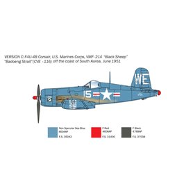 Italeri 1:72 F4U-4 Corsair - KOREAN WAR