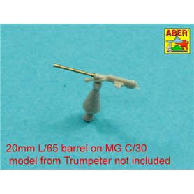 Aber Re-200 L11 Zestaw 20 luf 20 mm L/65 MG C/30 do Niemieckich okrętów