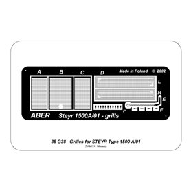 ABER 1:35 Siatki do pojazdów Steyr 1500 A/0 / COMMAND