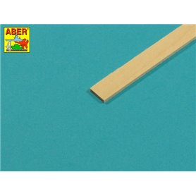 ABER WL 2x10 Listwy drewniane z lipy 2mm x 10mm x 245mm x 7szt.