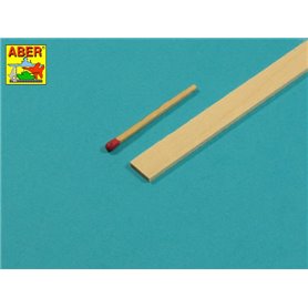 ABER WL 2x10 Listwy drewniane z lipy 2mm x 10mm x 245mm x 7szt.