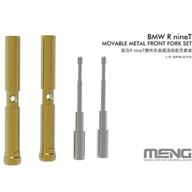 Meng 1:9 BMW R nineT - MOVABLE METAL FRONT FORK SET