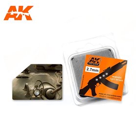 AK Interactive White Lenses 2.7mm