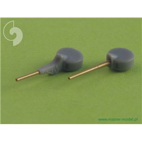 Master 1:700 Lufy japońskich dział 15cm (6in) - dla wież bez osłon podmuchowych (16 szt.) - typy Kongo, Fuso