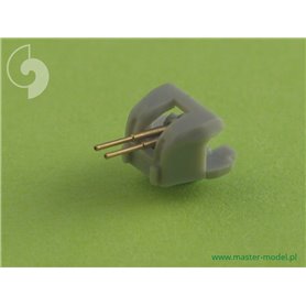 Master 1:700 Lufy brytyjskich dział 4in/45 (10.2 cm) QF HA Mark XVI (14 szt.) - większość brytyjskich okrętów (i innych, np. Bły