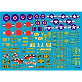 Arma Hobby 1:72 North American P-51B/C Mustang - EXPERT SET