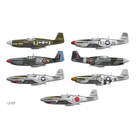 Arma Hobby 1:72 North American P-51B/C Mustang - EXPERT SET