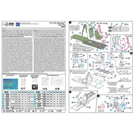 Arma Hobby 1:72 North American P-51B/C Mustang - EXPERT SET
