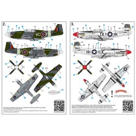 Arma Hobby 1:72 North American P-51B/C Mustang - EXPERT SET