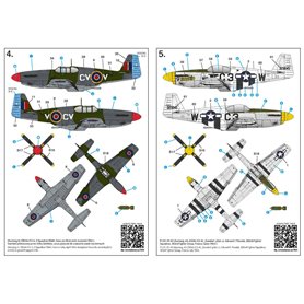 Arma Hobby 1:72 North American P-51B/C Mustang - EXPERT SET
