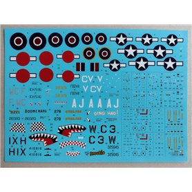 Arma Hobby 1:72 North American P-51B/C Mustang - EXPERT SET