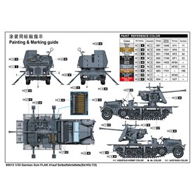 Trumpeter 1:35 50mm Flak.41auf Selbstfahrlafette Sd.Kfz.7/2