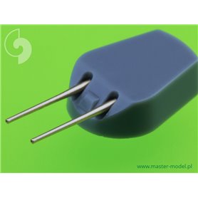 Master 1:700 Lufy brytyjskich dział (15.2 cm) BL Mark XXII (12 szt.) - Nelson, Rodney
