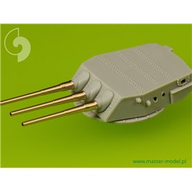 Master 1:700 Lufy amerykańskich dział 16in/45 Mark6 - dla wież bez osłon podmuchowych - 9szt.